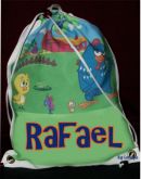 Mochilinha 23x30 malha oxford