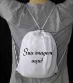 Mochila Sublimada 23x30 com sua imagem